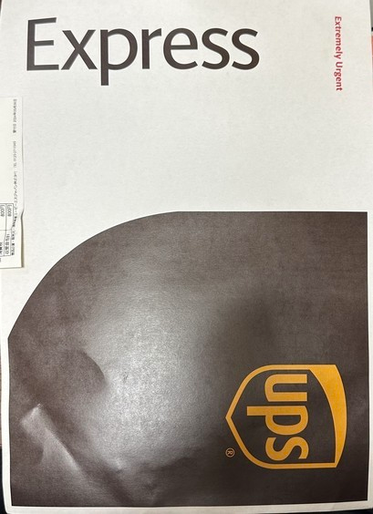 UPSでこんにちは